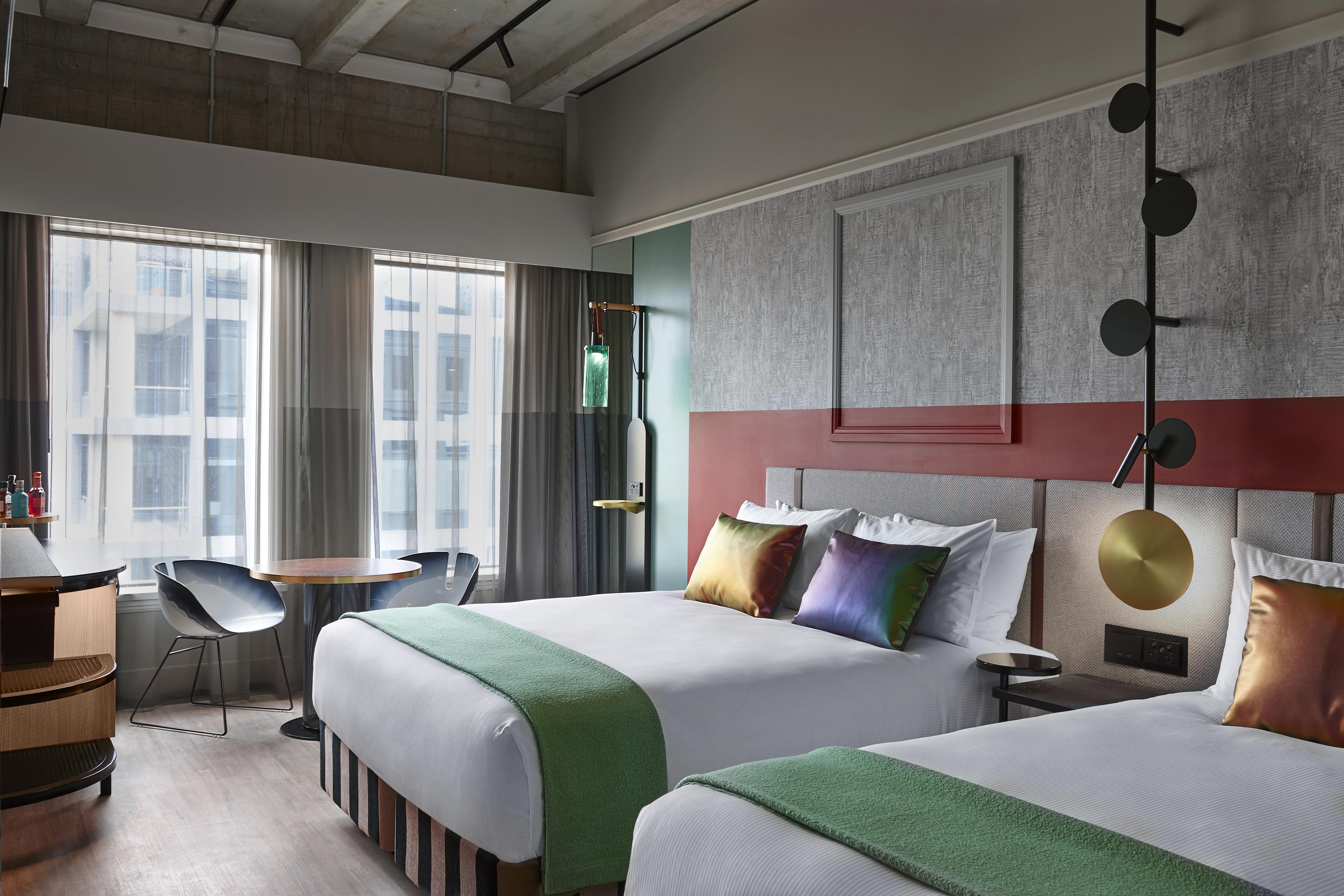 奥克兰qt酒店 外观 照片 A room at the hotel